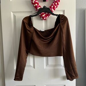 Brown long sleeve